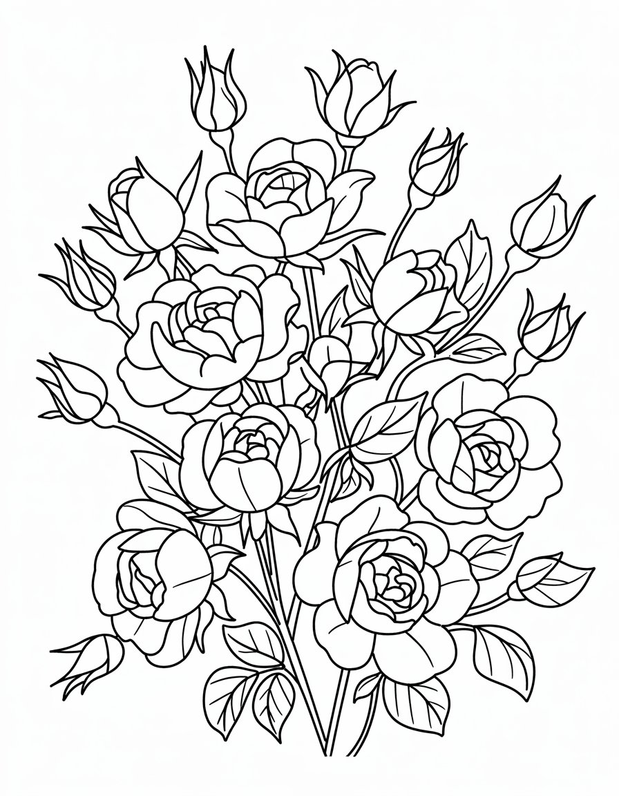 Miniature Tea Roses